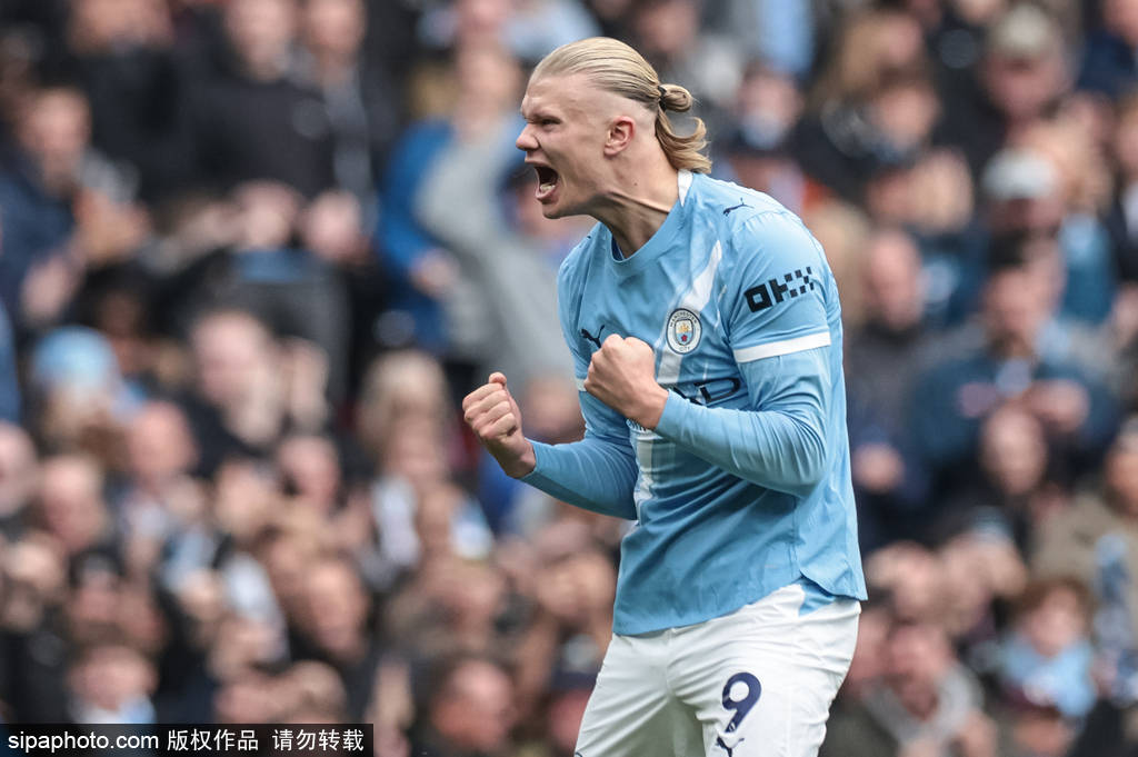 英超-哈蘭德梅開二度薩維尼奧獻(xiàn)助攻 曼城2-0勝埃弗頓:西鳳酒